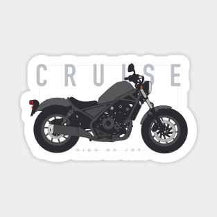 Cruise rebel 500 grey Sticker